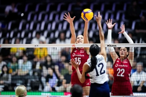 A Milli Kadın Voleybol Takımı, ABD&rsquo;ye mağlup oldu
