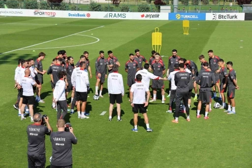 A Milli Takım, ABD maçının hazırlıklarına başladı
