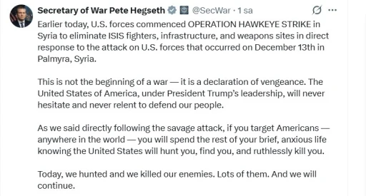 ABD&rsquo;den Suriye&rsquo;deki DEAŞ unsurlarına operasyon a&ccedil;ıklaması
