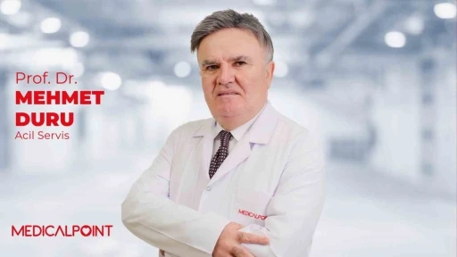 Acil Tıp Uzmanı Prof. Dr. Duru acil servis uyarısı
