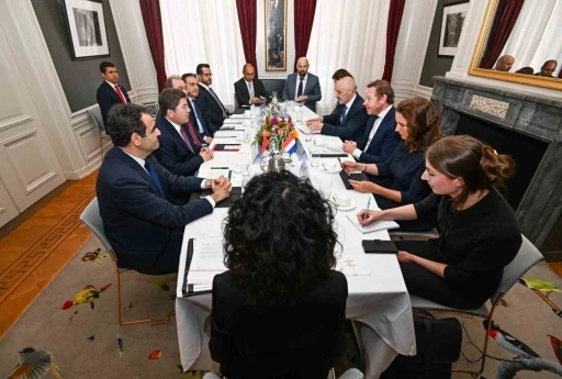 Adalet Bakanı Tunç, Hollandalı mevkidaşı Van Weel ile bir araya geldi
