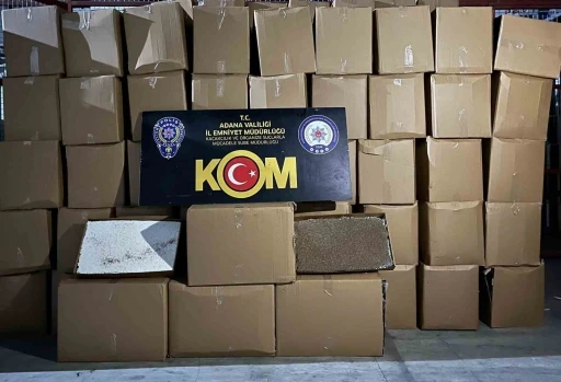 Adana’da 14 milyon TL değerinde doldurulmuş sigara ele geçirildi
