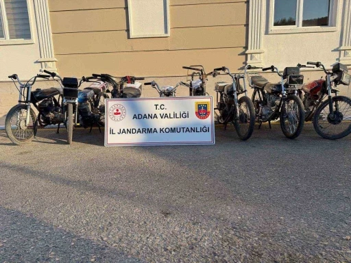 Adana’da 8 motosiklet ele geçirildi 6 şüpheli yakalandı
