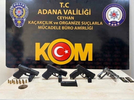 Adana’da silah ticareti yapan 3 şüpheli tutuklandı
