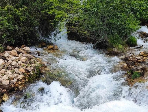 Adana&rsquo;da yağış sonrası doğa ş&ouml;leni: Mesire alanı şelalelere d&ouml;n&uuml;şt&uuml;

