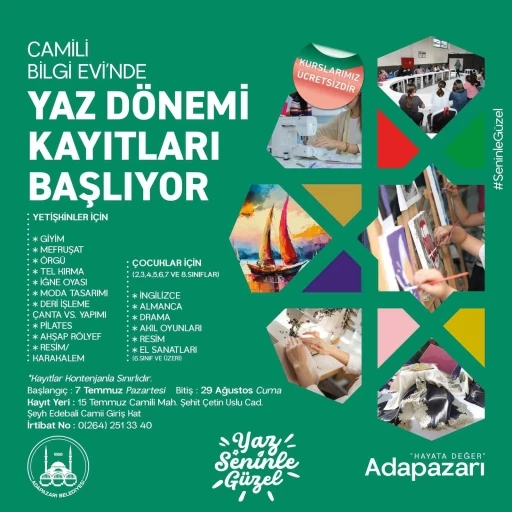 Adapazarı’nda eğitim ve eğlence bir arada
