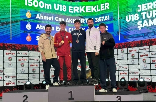 Adil Sani Konukoğlu Spor Lisesi sporcularından &uuml;&ccedil; T&uuml;rkiye şampiyonluğu
