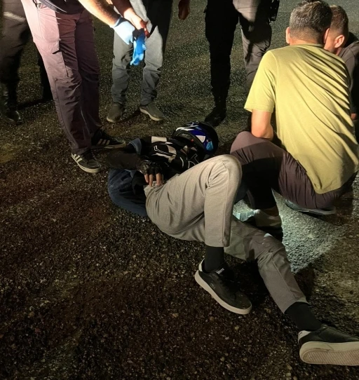 Adıyaman&rsquo;da motosiklet devrildi: 1 yaralı
