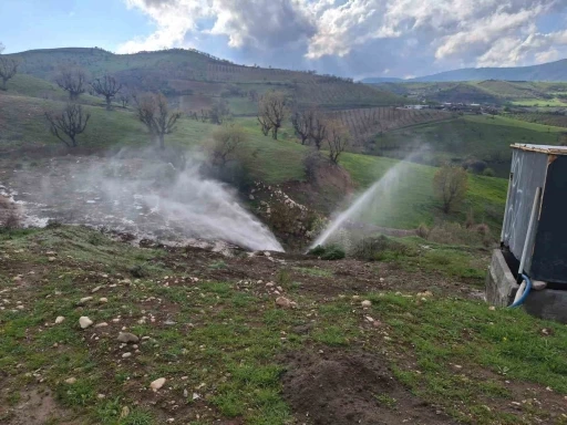 Adıyaman Recep Grup Suyu hattında arıza
