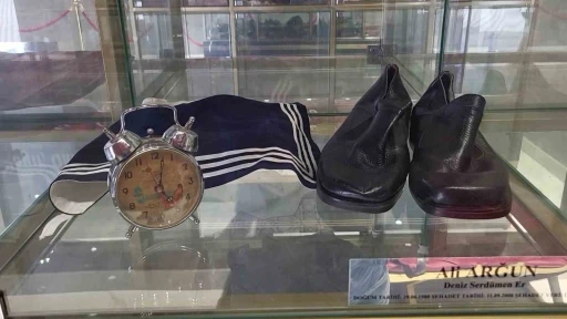 Adıyaman Şehitlik M&uuml;zesi&rsquo;nde şehitlerin eşyaları sergilenmeye başladı
