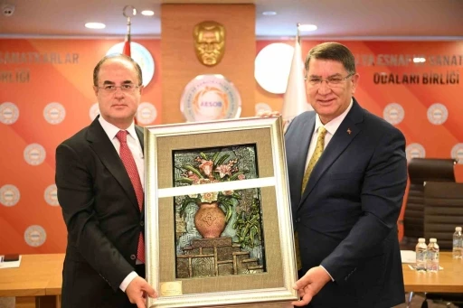 AESOB Başkanı Dere: &quot;Esnafın gelişimini ve sürdürülebilirliğini desteklemeye devam ediyoruz&quot;
