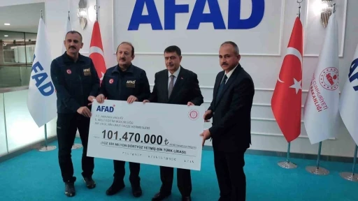 AFAD Başkanı Pehlivan: &quot;Toplamda 102 bin 600 ton malzeme Gazze’ye ulaştırılmak üzere ülkemizden yola çıkartıldı&quot;
