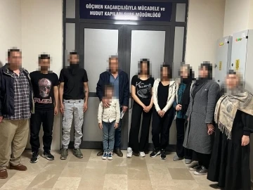 Afyonkarahisar’da 9 düzensiz göçmen yakalandı
