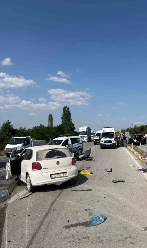 Afyonkarahisar’da kaza: 1 ölü, 3 yaralı
