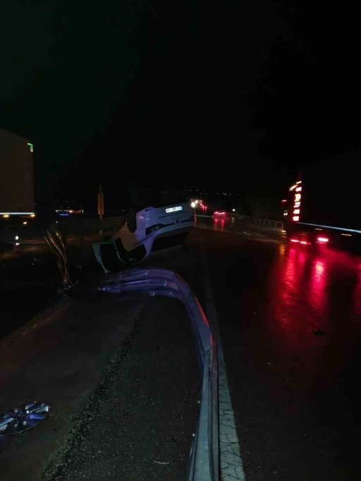 Afyonkarahisar&rsquo;da trafik kazası: 3 yaralı
