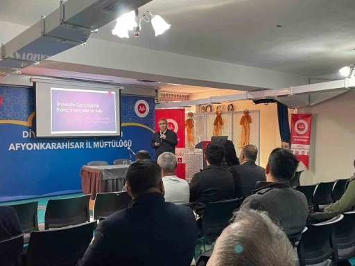 Afyonkarahisar&rsquo;da &lsquo;&Uuml;niversite Gen&ccedil;liğinde İnan&ccedil; ve Aile&rsquo; semineri
