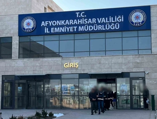 Afyonkarahisar merkezli 5 kentte telefon dolandırıcılarına yönelik operasyon:
