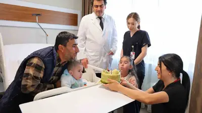 Kahramanmaraş’ta kalbi duran 2 yaşındaki çocuk, 1,5 ay sonra sağlığına kavuştu