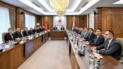 Bakan Gürlek, Bakan Çiftçi ile bir araya geldi