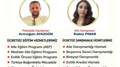 Sinop’ta ailelere ücretsiz danışmanlık hizmeti