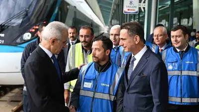 Bakan Uraloğlu: "Saatte 225 kilometre hızla hizmet verecek olan trenimizle saatte 250 kilometre hızı Ankara-Kırıkkale arasında denedik"
