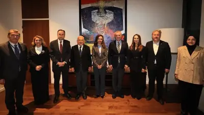 Büyükakın’dan Strazburg’da diplomatik temaslar