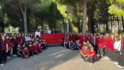 Eskişehirli öğrenciler Şehit Soner Özübek anısına Çanakkale’yi ziyaret etti