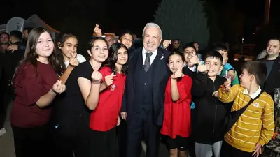 Başkan Şadi Özdemir Akçalar’da vatandaşlarla buluştu