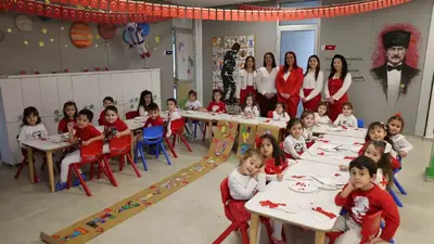 Muğla’da Cumhuriyet, çocukların hayalleriyle renklendi