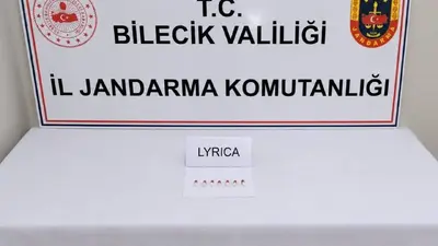 Bilecik’te yol kontrolünde uyuşturucu hap ele geçirildi
