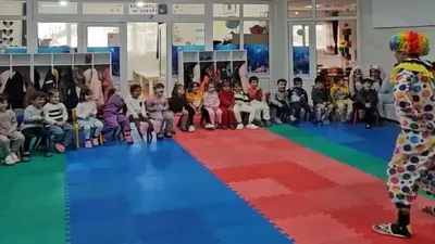 Şırnak’ta minikler diş fırçalamayı tiyatroyla öğrendi