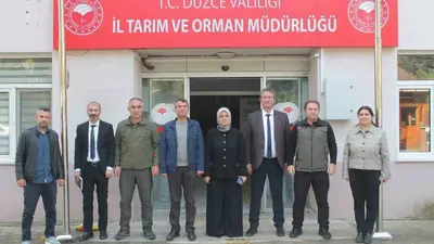 Düzce’de tarım ve orman kurum müdürleri bir araya geldi