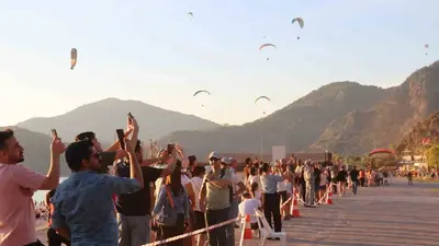 Ölüdeniz Hava Oyunları Festivali’nin açılışı gerçekleştirildi