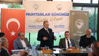 Başkan Yalçın’dan Muhtarlar Günü mesajı