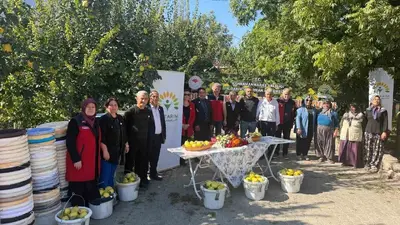 Kahramanmaraş’ta ayva üreticilerine hasat desteği