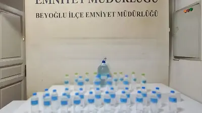 Beyoğlu’nda kaçak etil alkol operasyonu: 1 gözaltı