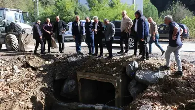 Cumayeri’nde içme suyu kaynağı ve isale hattında iyileştirme çalışmaları sürüyor