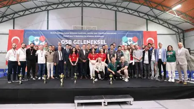 Denizli OSB 7. Masa Tenisi Turnuvası şampiyonu belli oldu