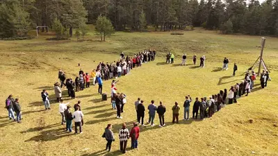 Kastamonu’da Cumhuriyet’in 103. yılına özel 103 meyve çekirdeği doğayla buluşturuldu