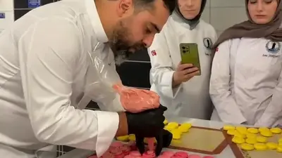Sinop’ta geleceğin şefleri makaron yapımını öğrendi