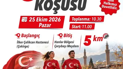29 Ekim coşkusu koşuyla start alacak