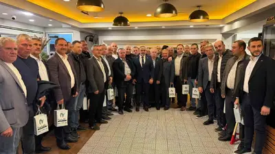 İş İnsanı Özdemir Muhtarlar Günü’nde Bandırmalı muhtarlarla buluştu