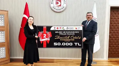 BŞEÜ’lü akademisyene 50 bin TL’lik ikincilik ödülü