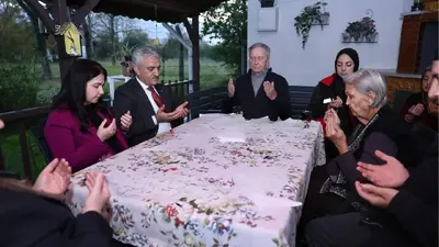 Vali Makas’tan 15 Temmuz şehidi Ufuk Baysan’ın ailesine ziyaret