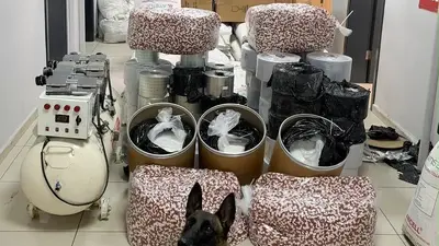 Mersin’de 1 ton 100 kilo katkı ile 100 kilo sentetik ecza maddesi ele geçirildi