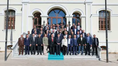 Vali Sözer, muhtarlarla bir araya geldi