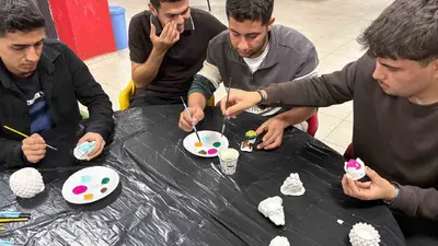 Muğla’da gençler seramik sanatıyla buluştu