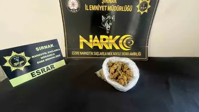 Şırnak’ta narkotik ve asayiş operasyonları: 104 şüpheli yakalandı, 9’u tutuklandı