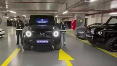 Kırmızı bültenle aranan kripto para dolandırıcılığı şüphelisinin eşi adına kayıtlı 9 araca el konuldu