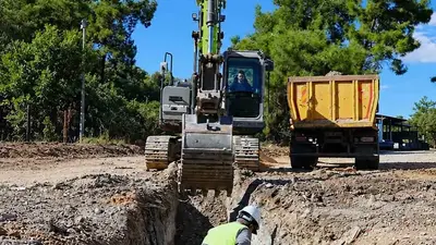 MUSKİ, Güllük’te su kesintilerini önlemek için hatları yeniliyor